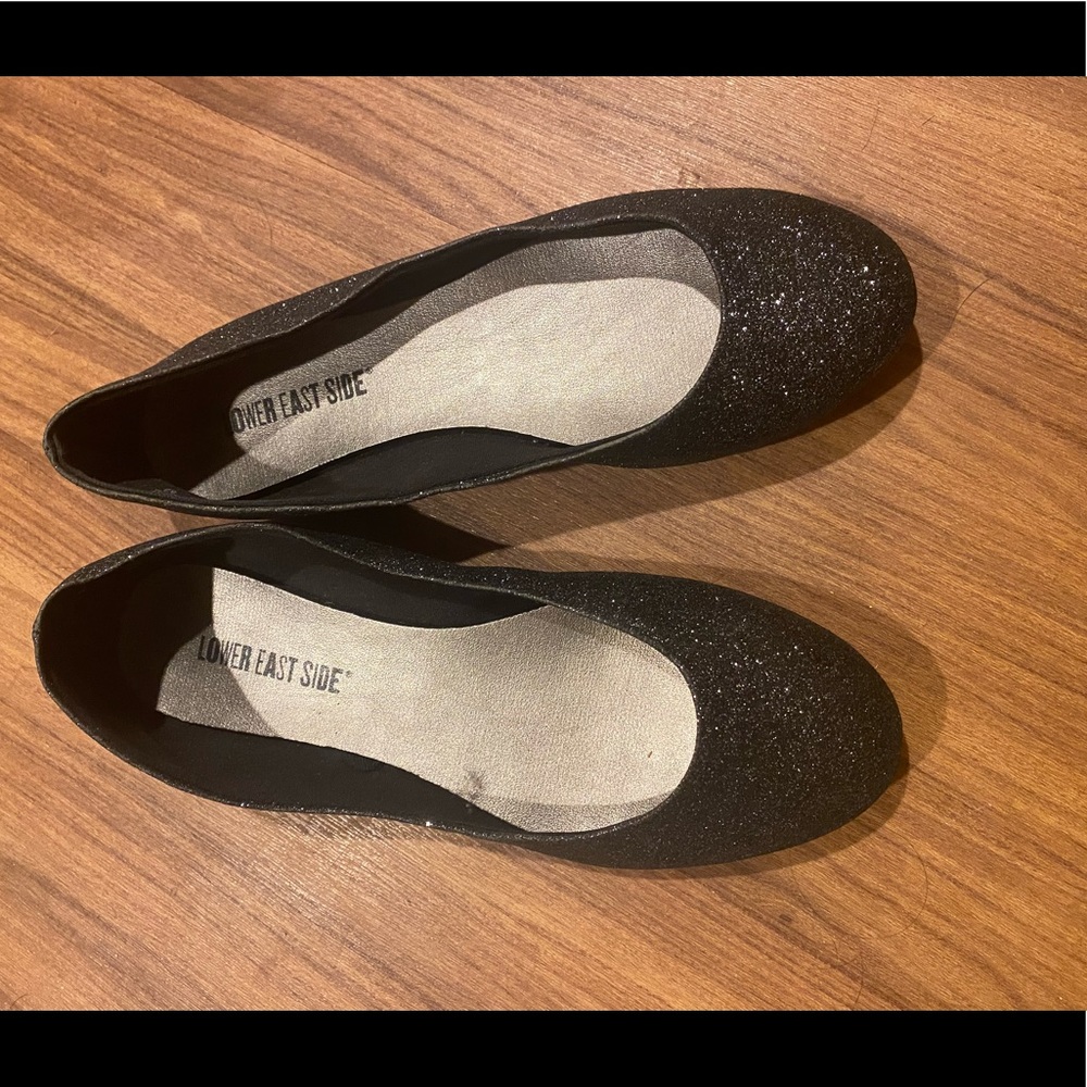 Upper East Side Sparkly Flats